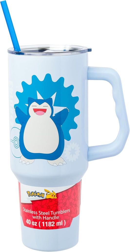 Pokemon Snorlax Number 143 40oz Stainless Steel Tumbler