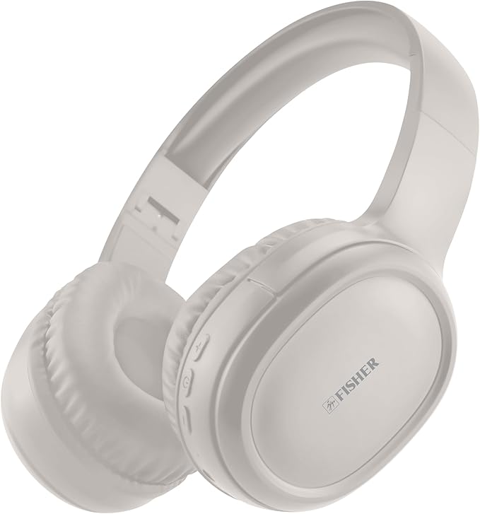 Fisher Active Noise Cancelling Headphones - White