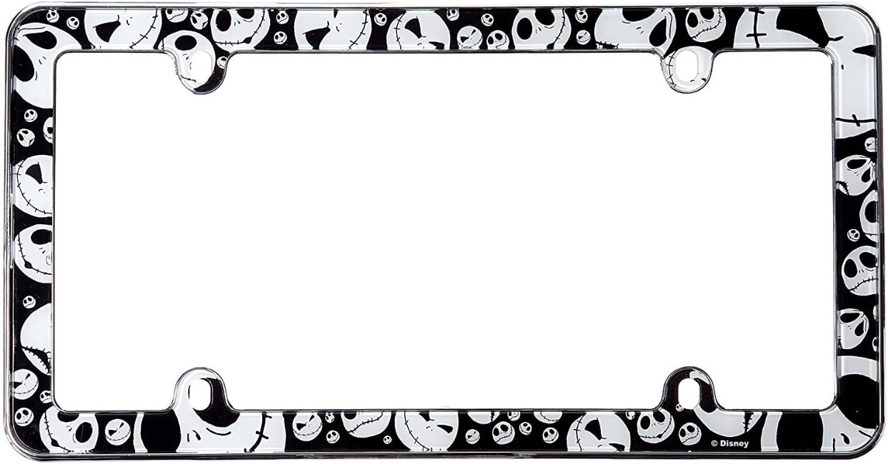 The Nightmare Before Christmas Jack Skellington License Plate Frame