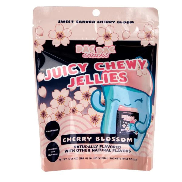 Pac Pac Juicy Chewy Jellies Cherry Blossom 5.64oz bag