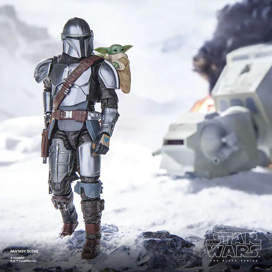 Star Wars: The Mandalorian & Grogu - Black Series - The Mandalorian & Grogu Deluxe Action Figure