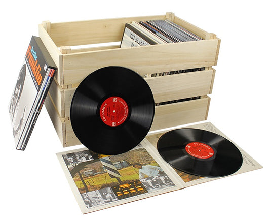 Cherrybomb Master Crate Wooden Vinyl Record LP Storage Crate