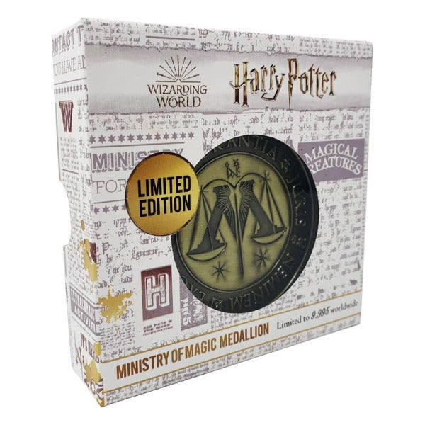 Harry Potter Ministry of Magic Medallion Limited Edition