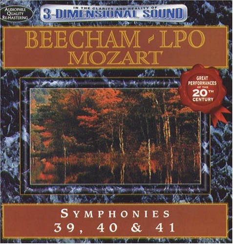 Thomas Beecham Sir - Mozart: Symphonies 39 40 & 41