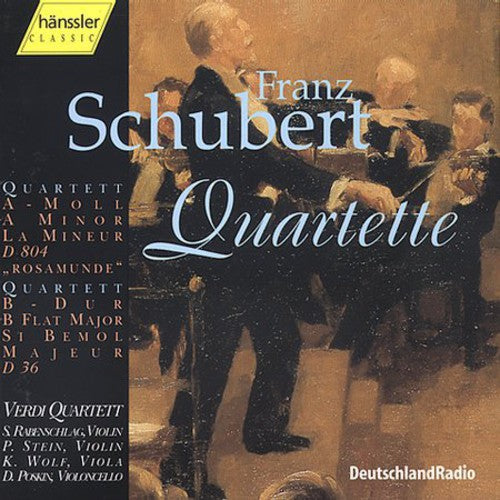 Schubert/ Verdi Quartett - String Quartets D 804 Op 29 D 36