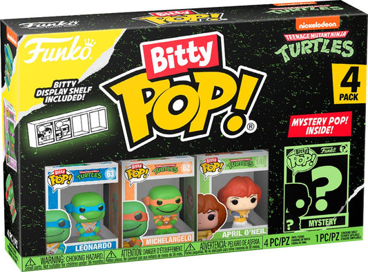 Funko Bitty Pop! Teenage Mutant Ninja Turtles - Leonardo 4-Pack