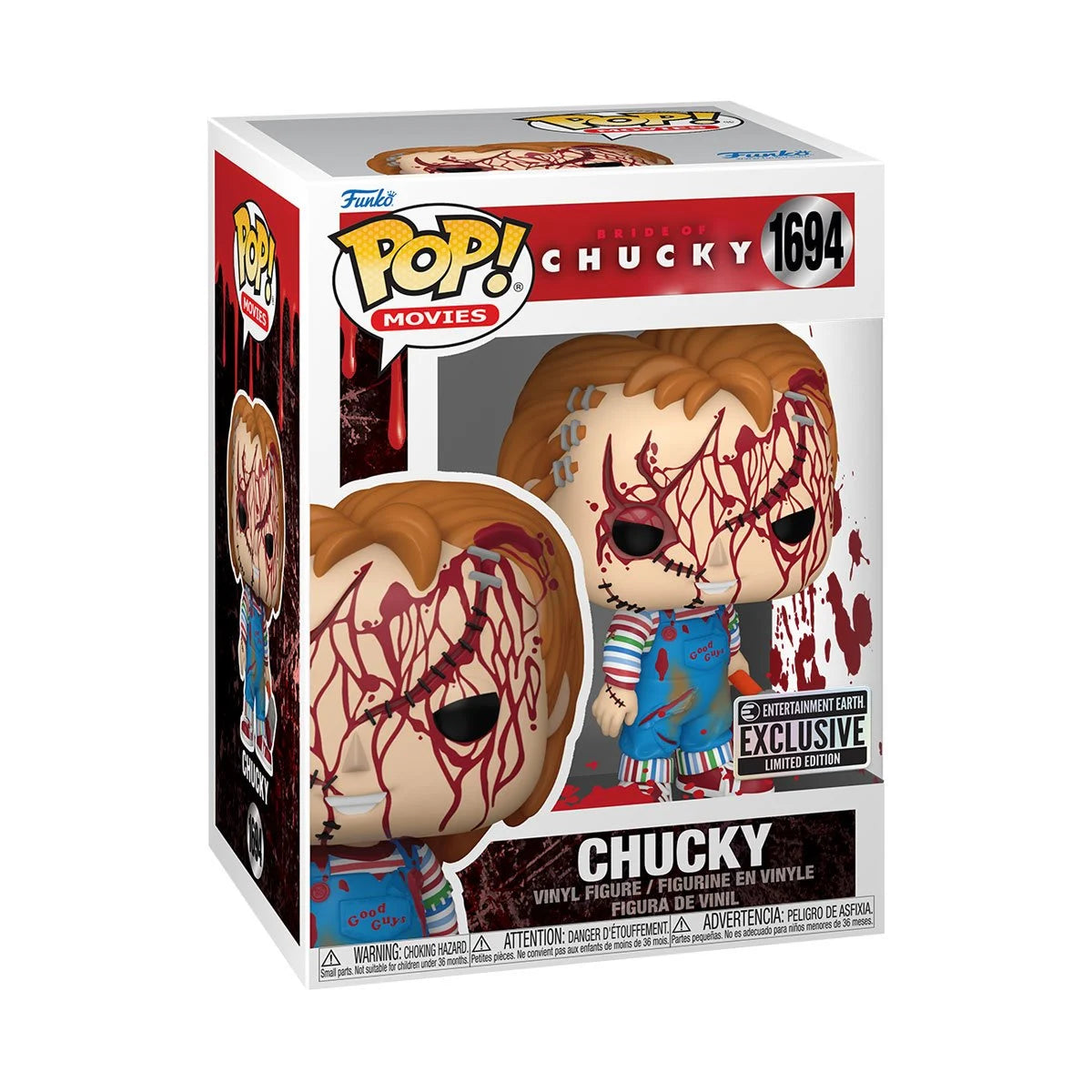 Funko Pop!  Bride of Chucky Chucky Bloody