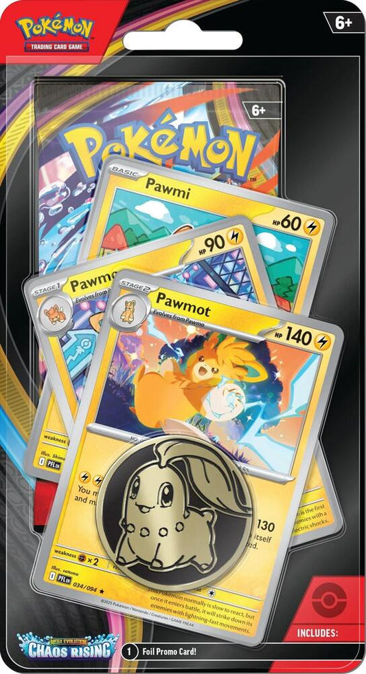 Pokemon Chaos Rising Checklane Blister Pack (style may vary)
