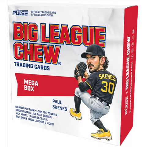MLB Pulse 2026 Big League Chew Baseball Trading Card MEGA Box