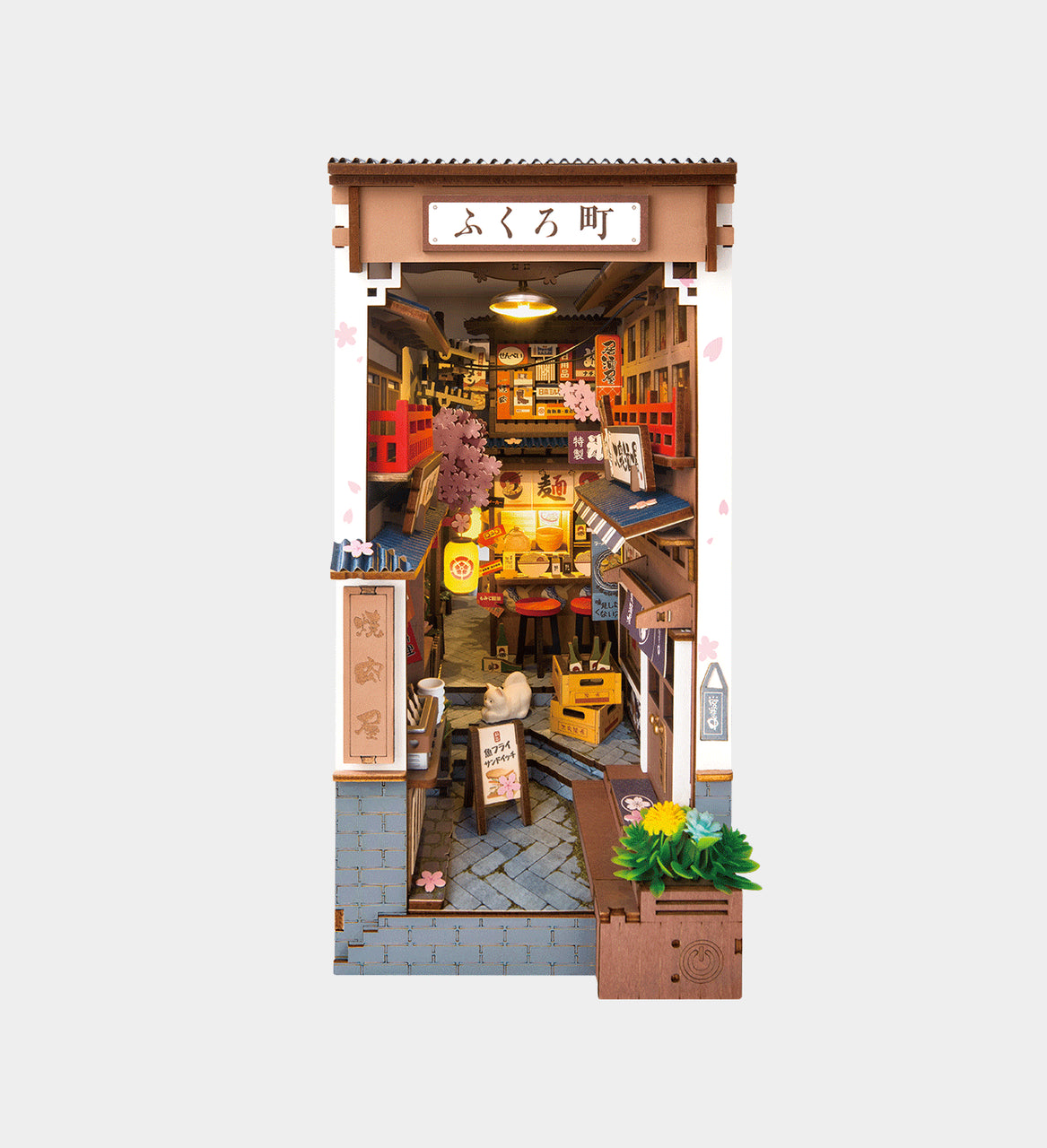 Robotime Sakura Wine Alley