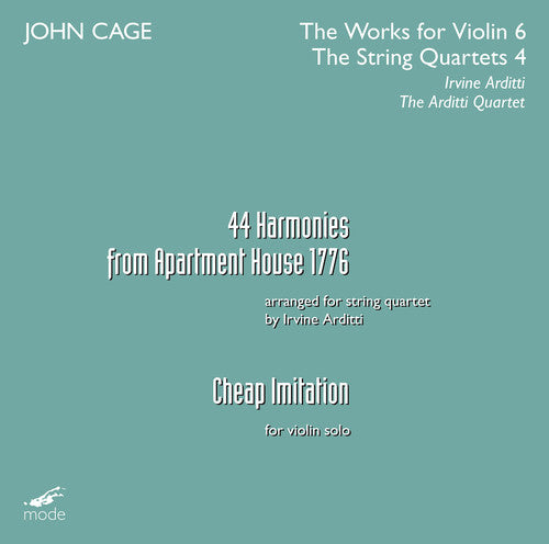 Cage/ Arditti/ Arditti Quartet - Cheap Imitation / Harmonies Apartment House 1776