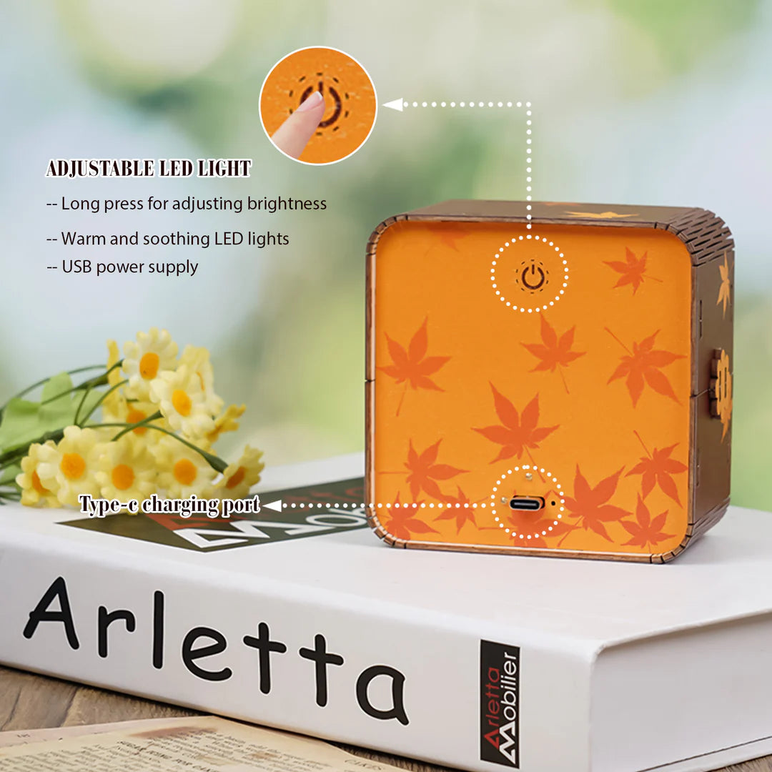 Forest Sunset Kit - 3D Wooden Puzzle Night Light