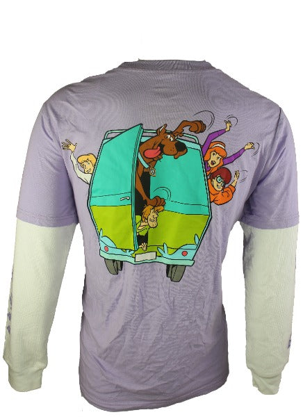 Scooby-Doo Mystery Machine 2fer Long Sleeve Shirt
