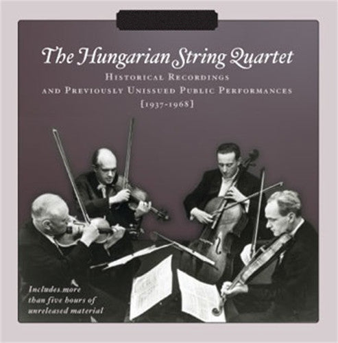 The Hungarian Quartet - Historical Recordings 1937-1968