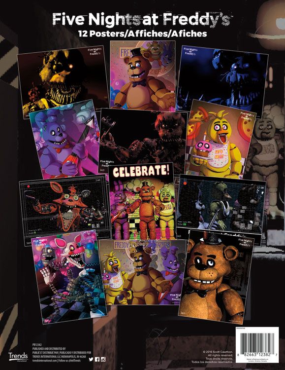 Five Nights At Freddy's Poster Book