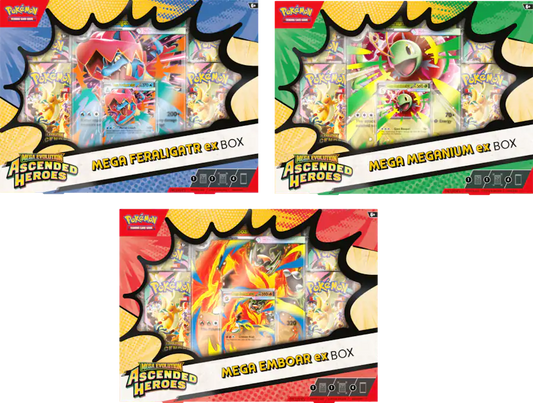 Pokémon - Trading Card Game: Mega Evolution Ascended Heroes ex Box