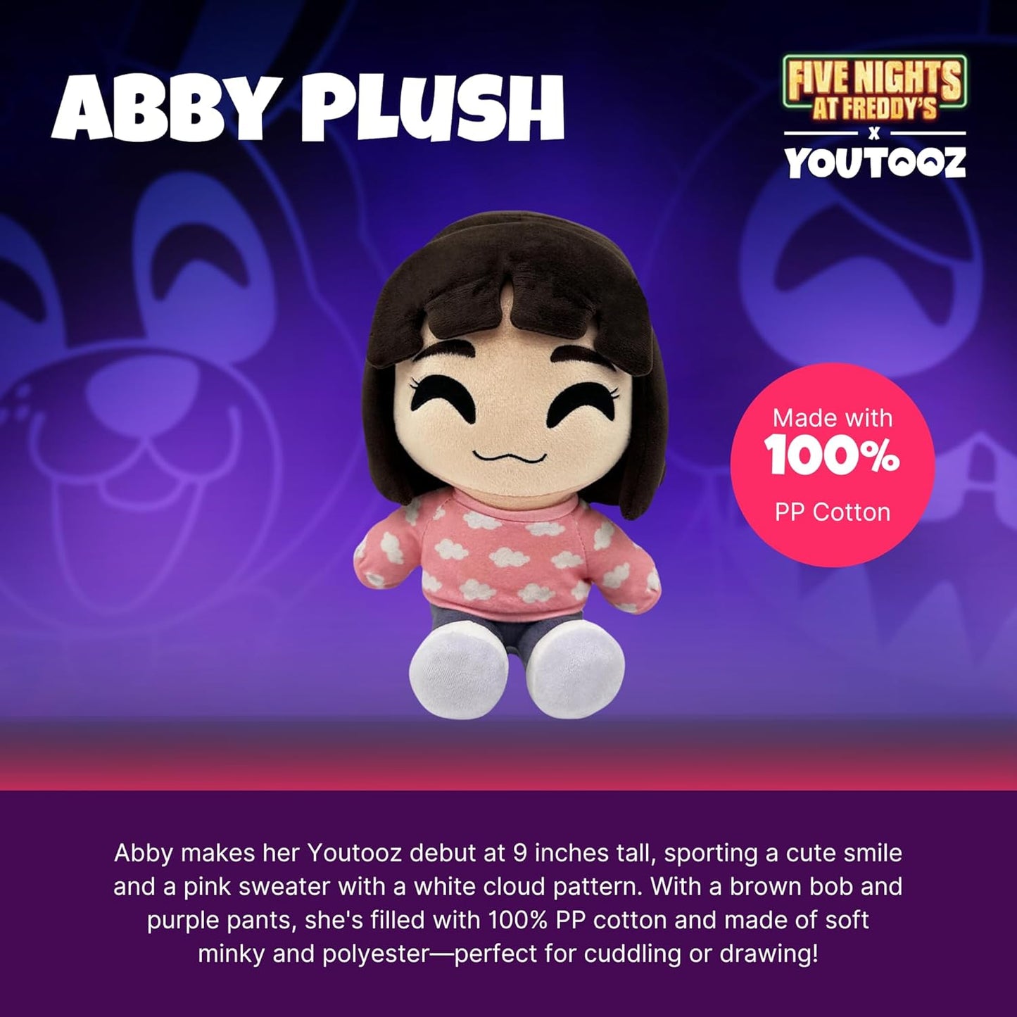 Youtooz Five Nights at Freddy's Abby Plush 9 Inch
