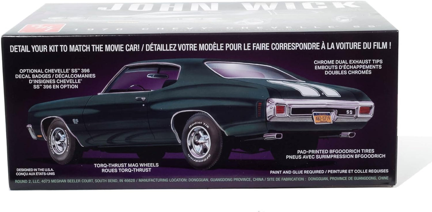 John Wick 1970 Chevelle 1:25 Scale Model Kit