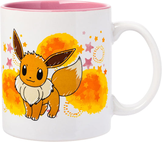 Pokemon Eevee Star Splatter Ceramic Mug