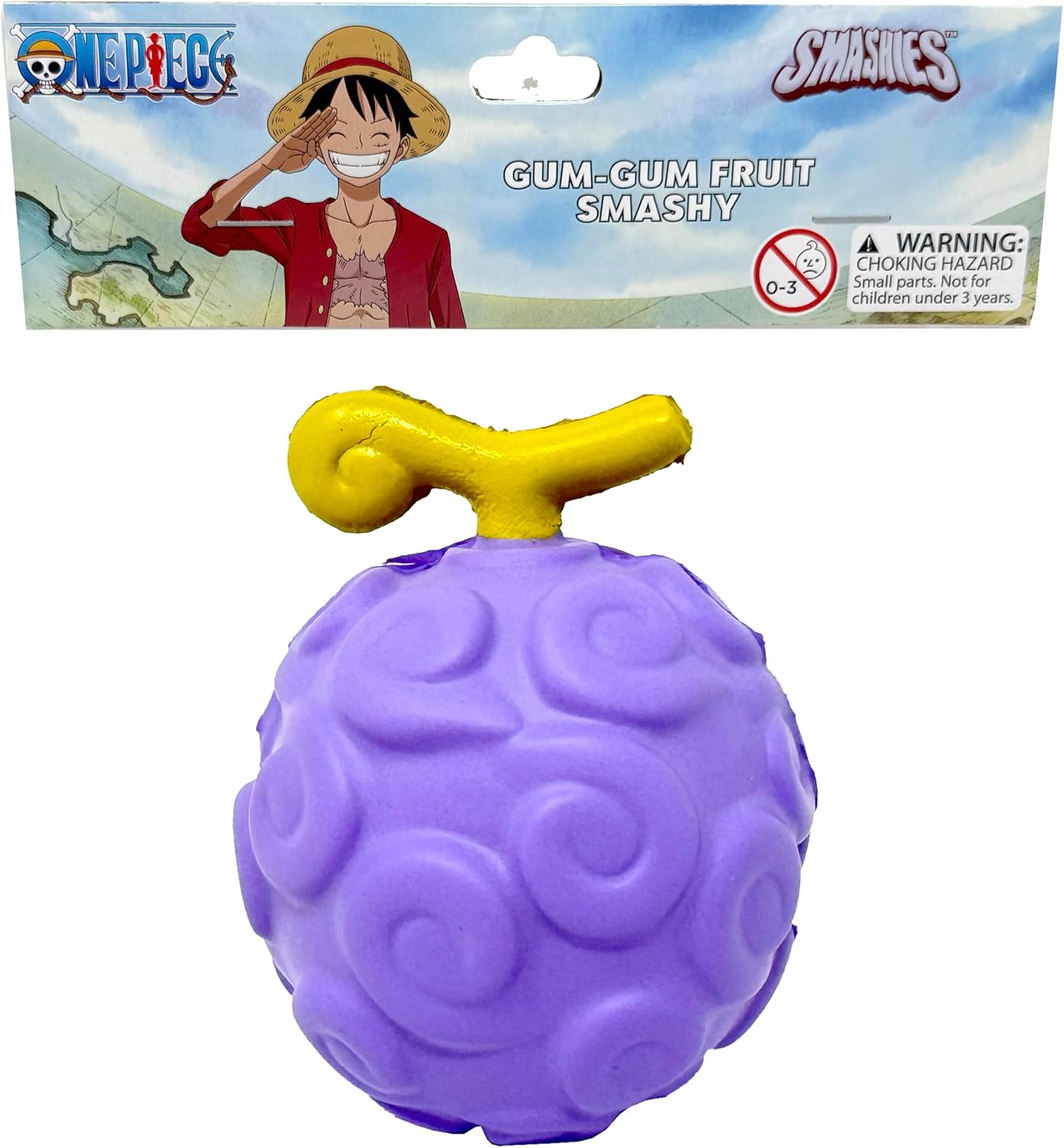One Piece Gum-Gum Fruit Squishy Toy