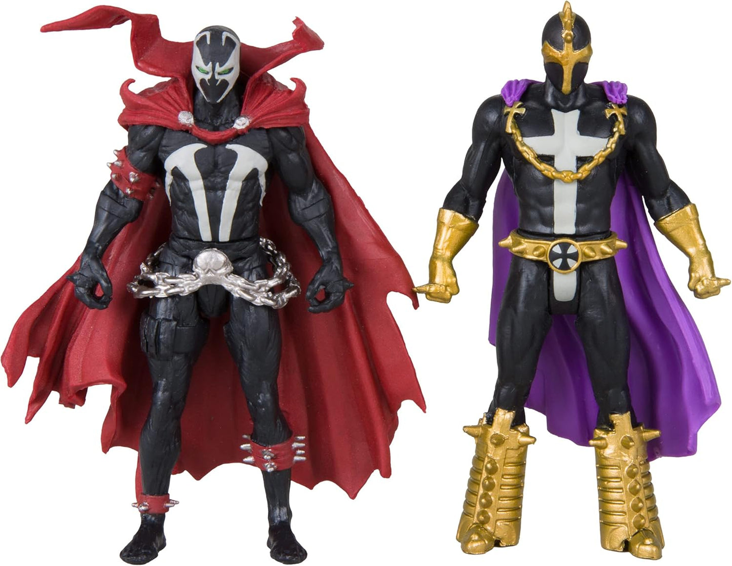 McFarlane Toys - Page Punchers - Spawn 3" Figure With Comic 2Pk - Wave 1 - Spawn And Anti-Spawn (Spawn #1)