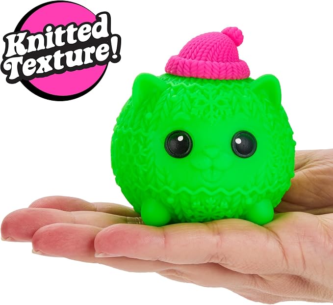 NeeDoh 2026 Squishmas Knittens Stress Ball [1 RANDOM Color]