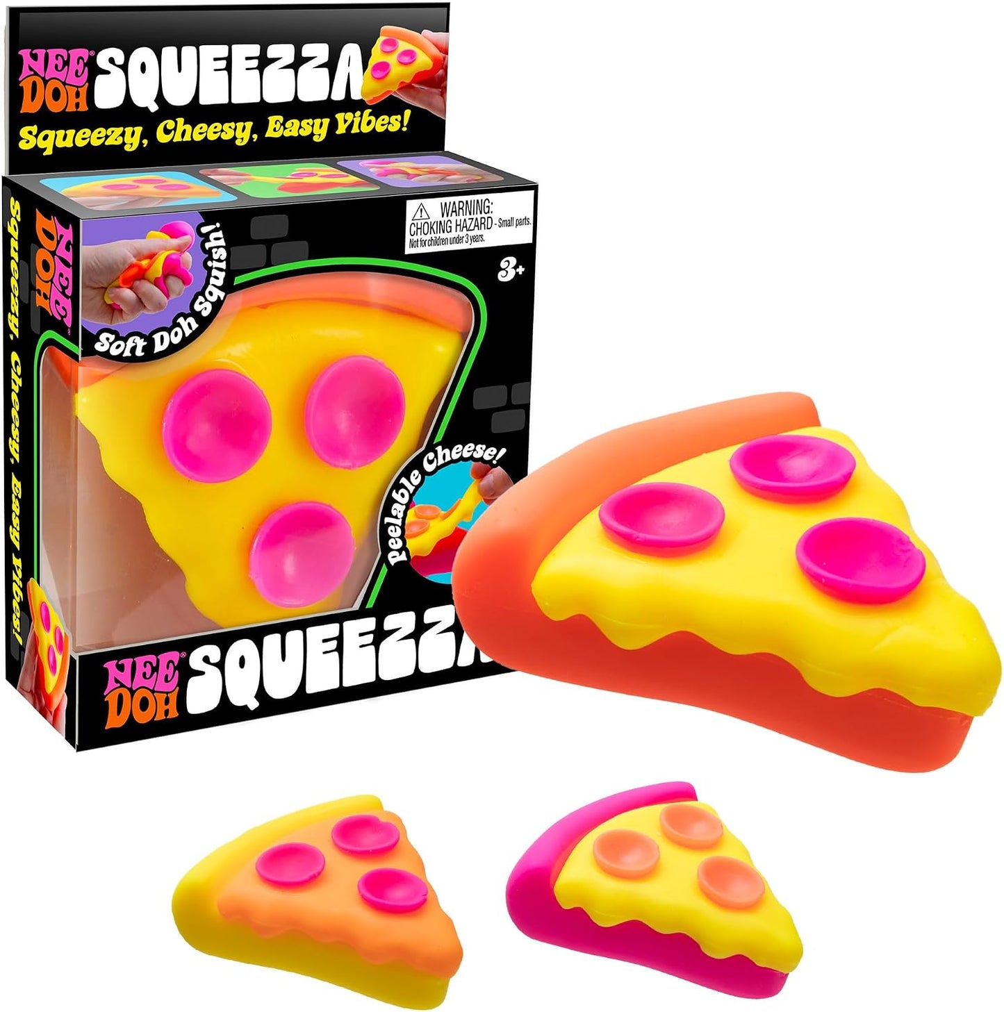 Needoh Squeezza - Sensory Squeeze Toy Pizza