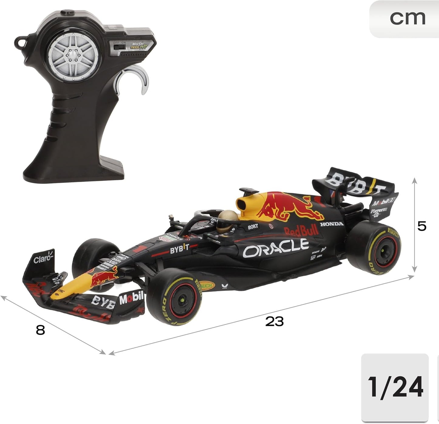 RC 1:24 2023 Oracle Red Bull Racing RB19, Verstappen #1