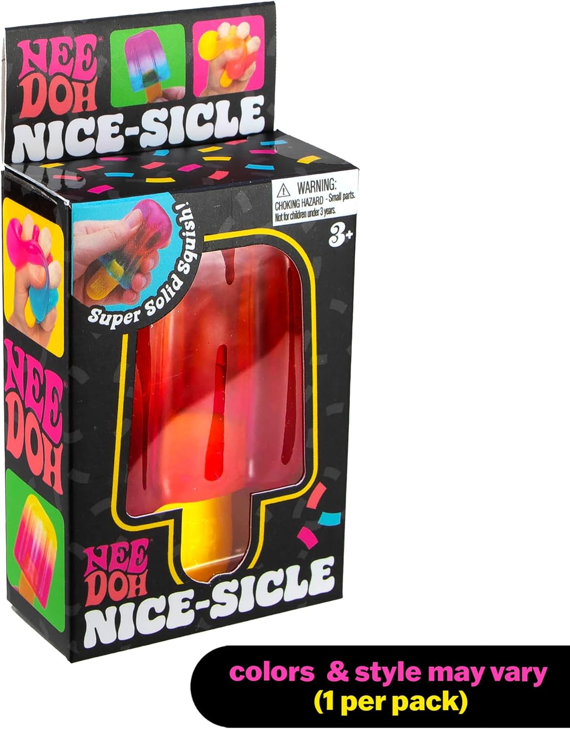 NeeDoh Nice-Sicle - Sensory Squeeze Toy (color may vary)