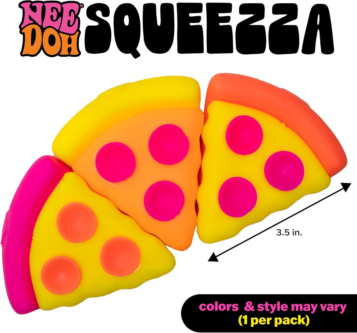 Needoh Squeezza - Sensory Squeeze Toy Pizza