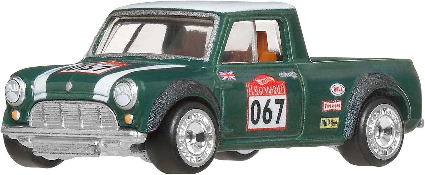 Hot Wheels Premium Car Culture Pack with Two 1:64 Scale Vehicles, Unique Couples, Real Riders, Metal/Metal Chassis, Collectors Toy