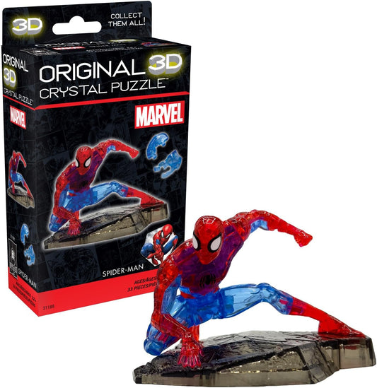 BePuzzled, Marvel Spider-Man Super Hero Original 3D Crystal Puzzle