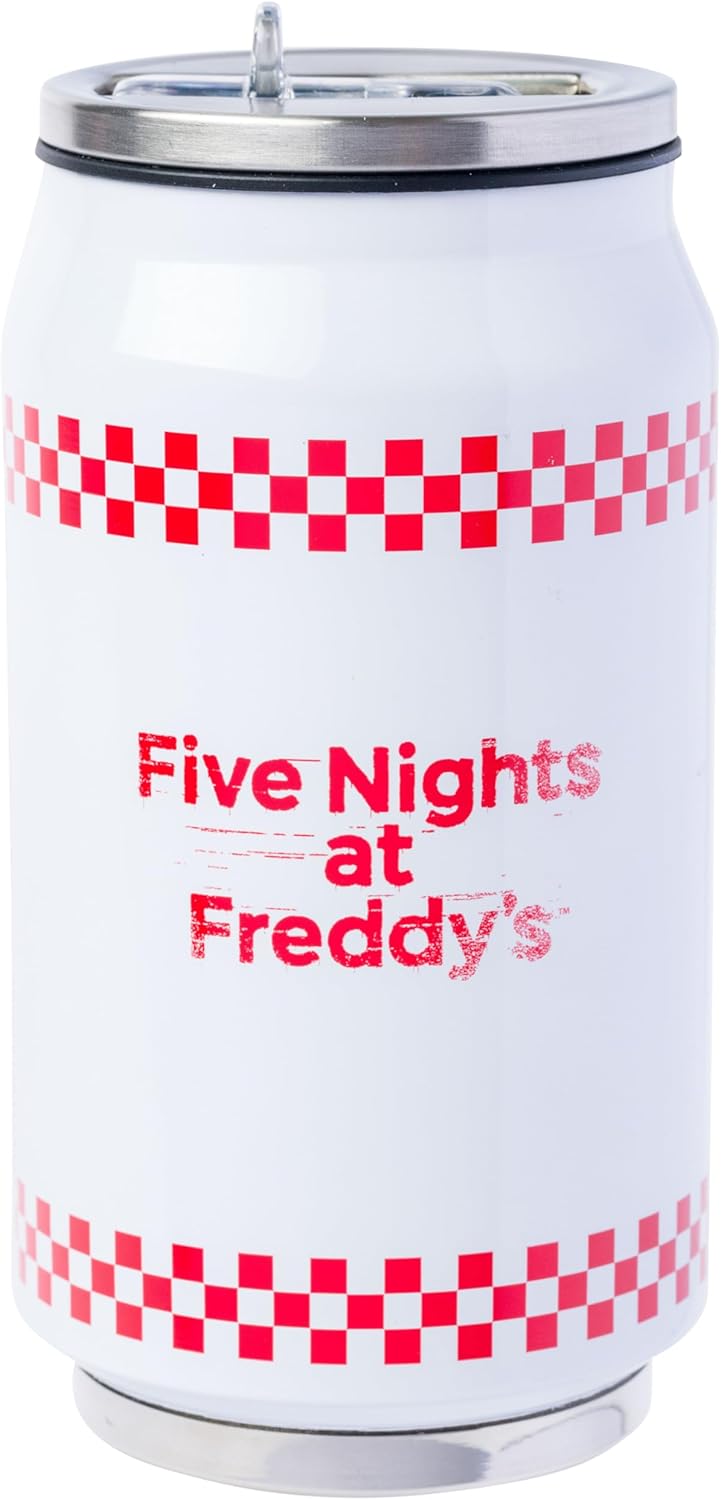 Five Nights At Freddy's Freddy Fazbears Pizza Box Logo 8.7oz Can Cup