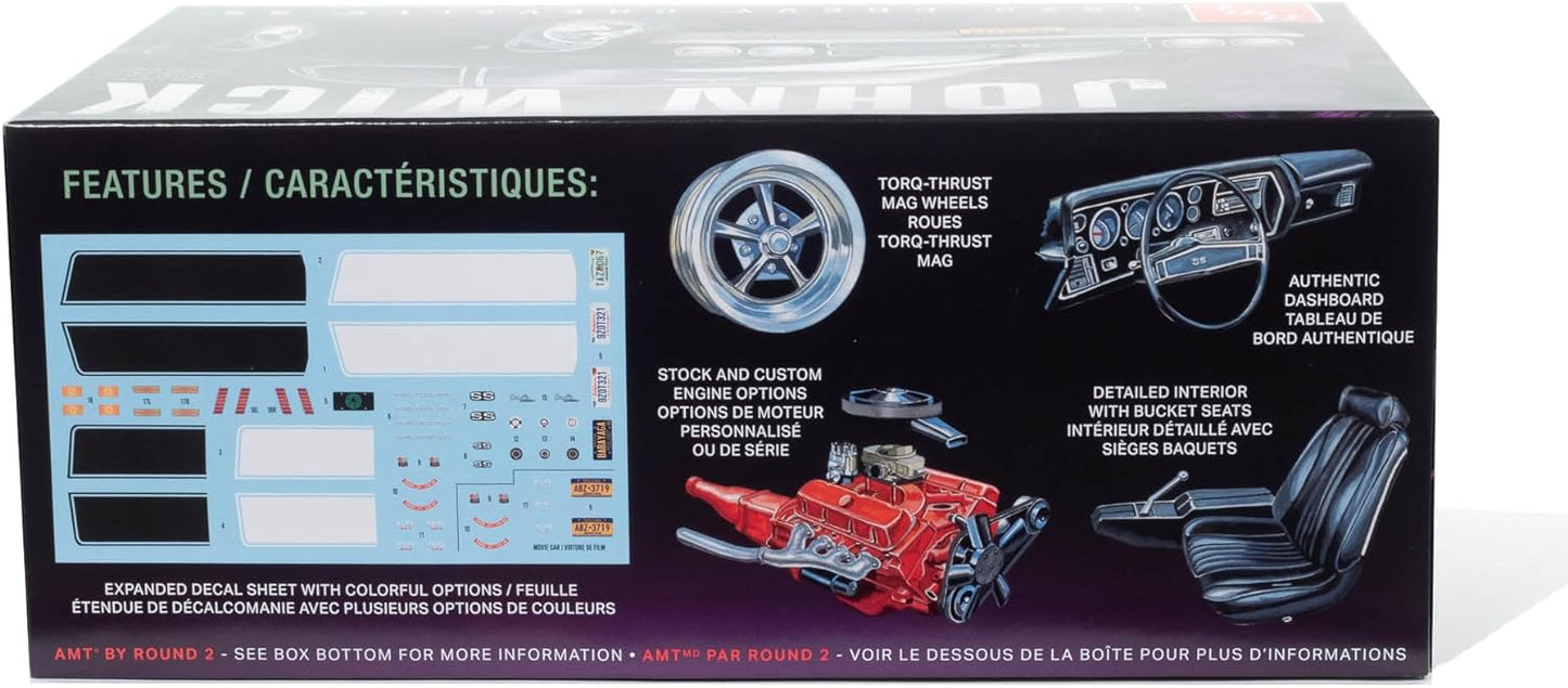 John Wick 1970 Chevelle 1:25 Scale Model Kit