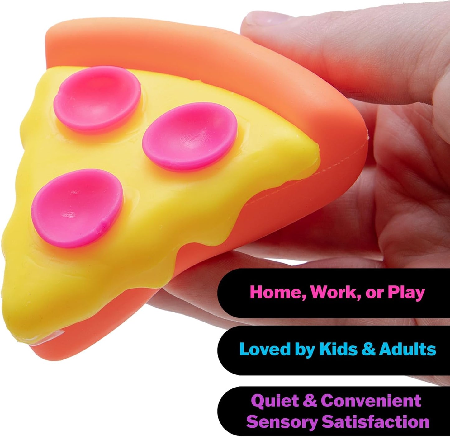 Needoh Squeezza - Sensory Squeeze Toy Pizza