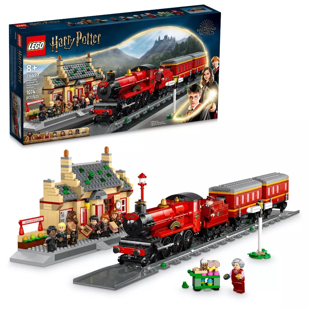 LEGO Harry Potter Hogwarts Express & Hogsmeade Station Train Set