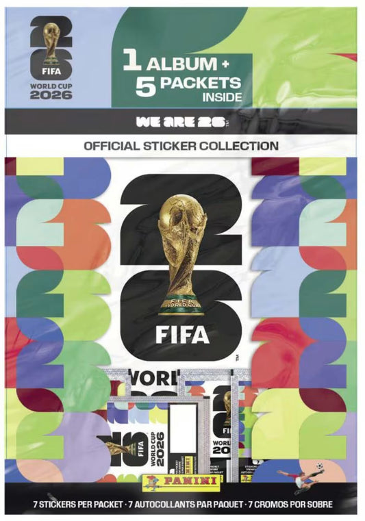 Panini 2026 FIFA World Cup Soccer Sticker Starter Kit