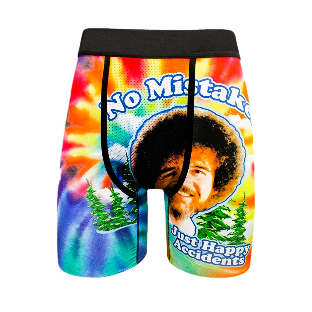 Bob Ross No Mistakes Just Happy Accidents Boxer Briefs