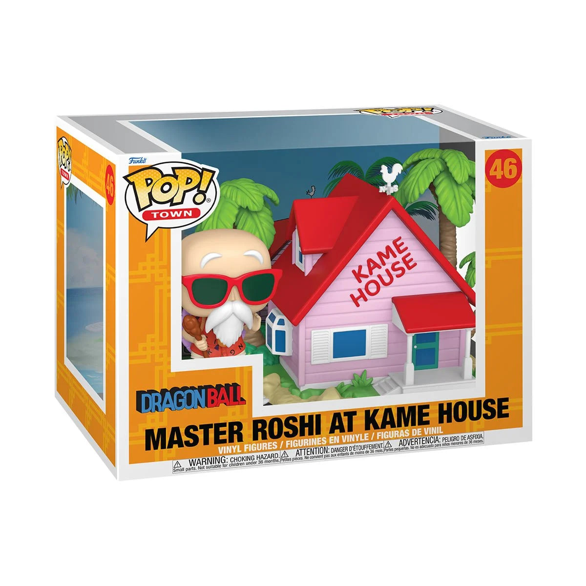 Funko Pop! Dragon Ball Master Roshi with Kame House