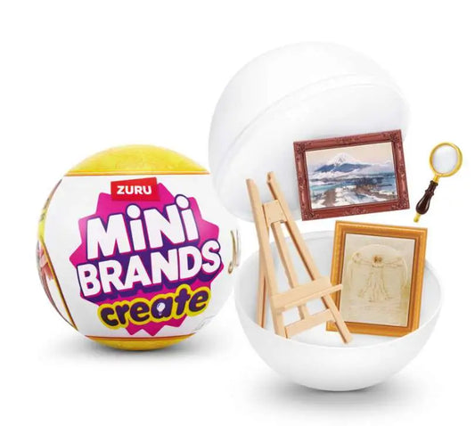 Mini Brands Create Art Series 1 (contents may vary)