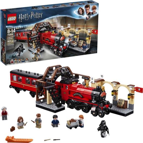 LEGO Harry Potter Hogwarts Express Train Set with Bridge