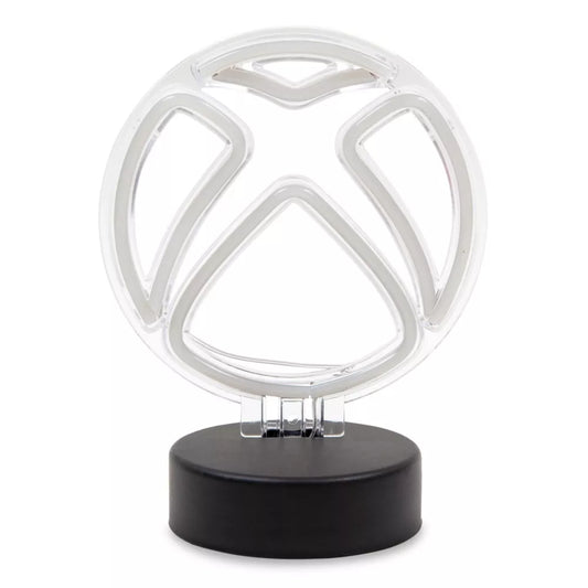 Ukonic Xbox Logo Battery-Powered White Neon Desk Lamp Light