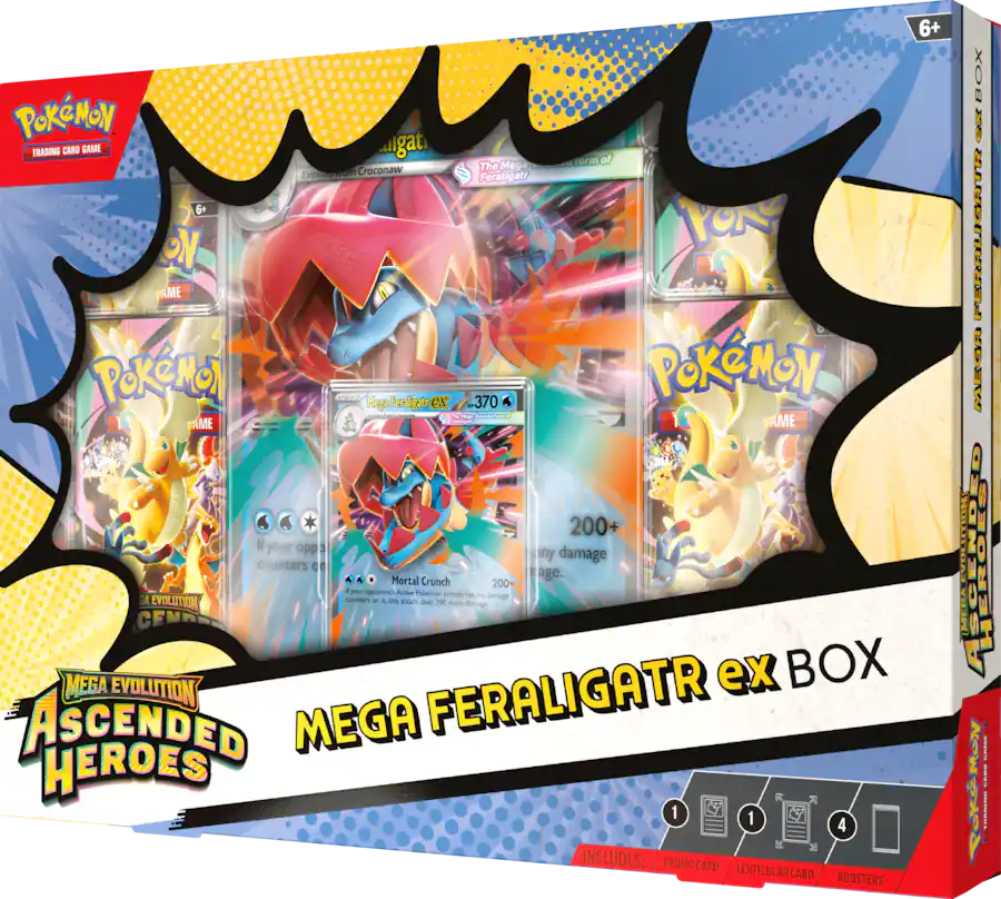 Pokémon - Trading Card Game: Mega Evolution Ascended Heroes ex Box
