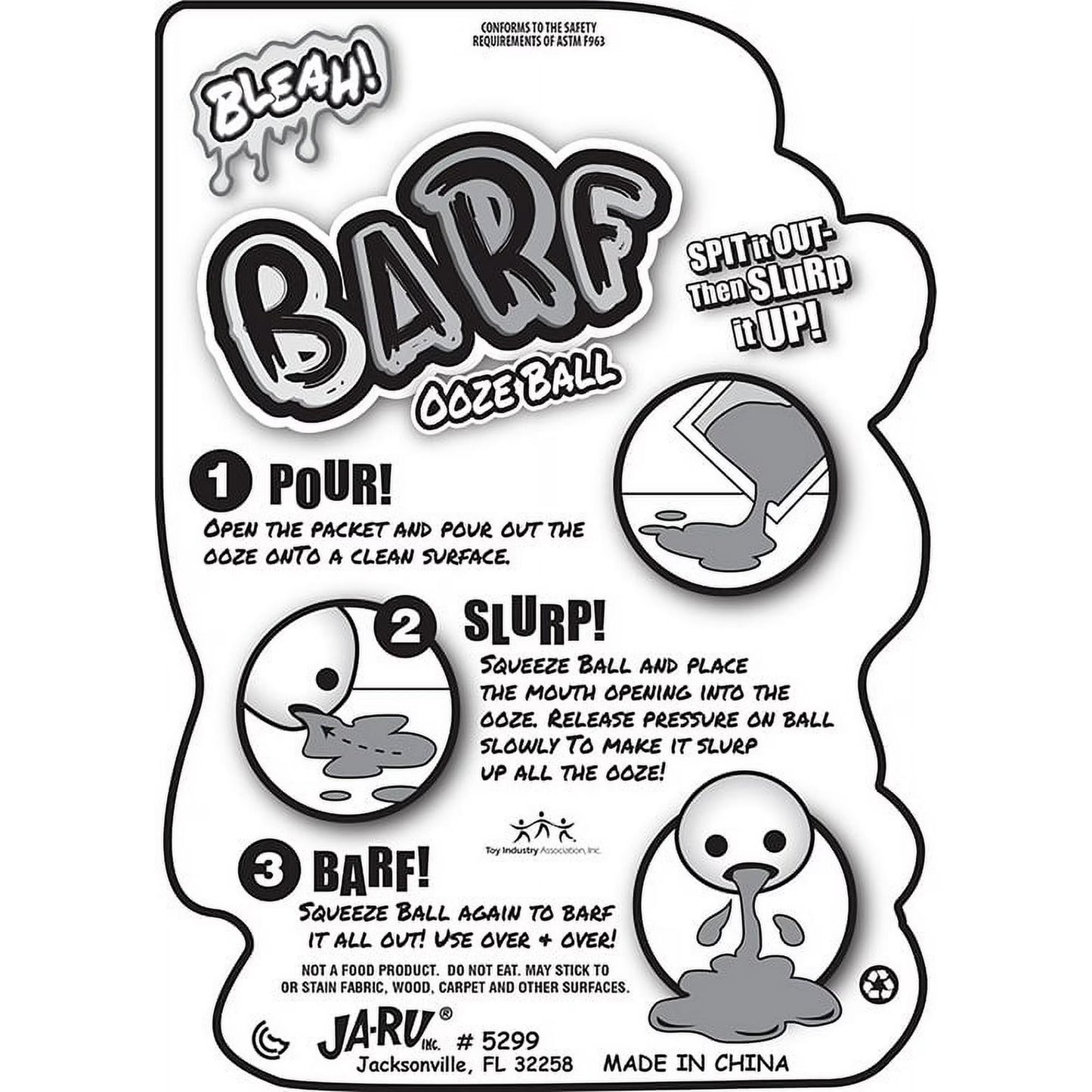 Squishy-barf Ooze Ball (one random)