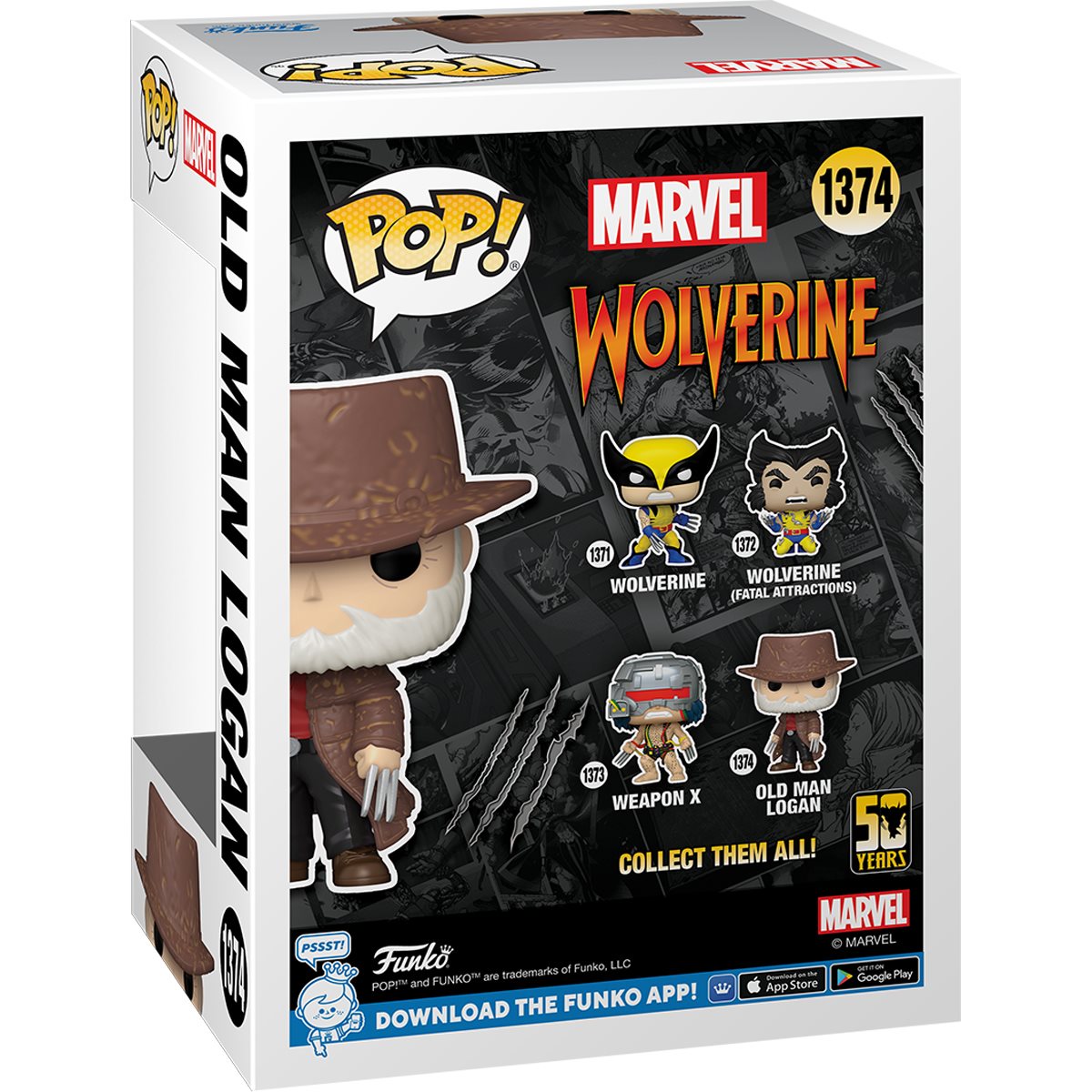 Funko Pop! Wolverine 50th Anniversary - Old Man Logan