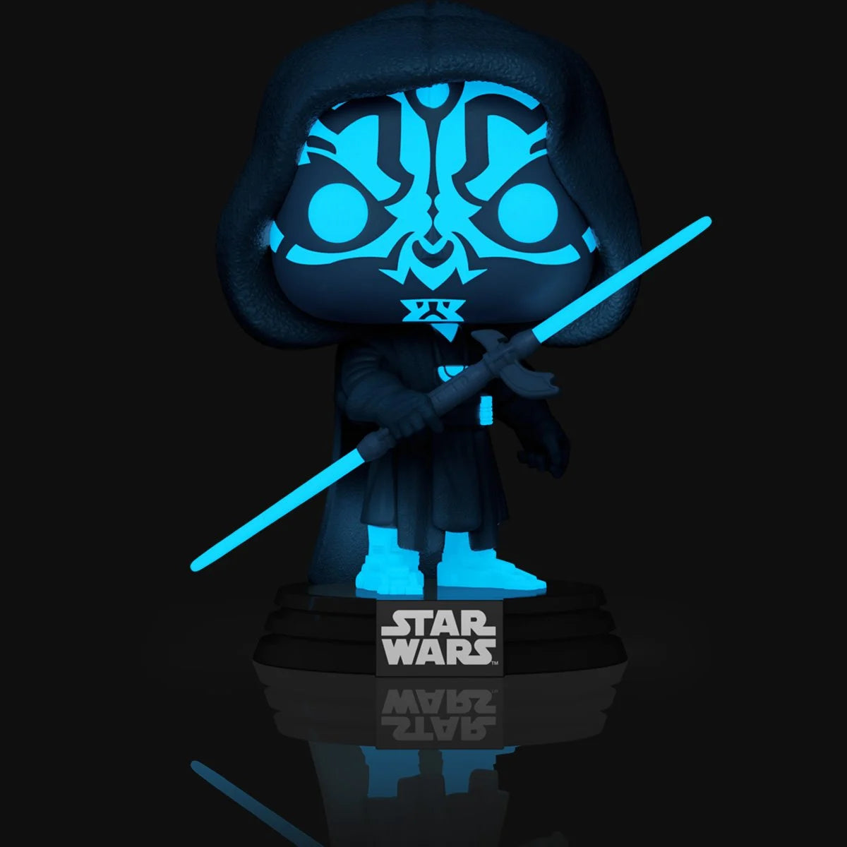 Funko Pop! Star Wars Hologram Darth Maul Glow-in-the-Dark