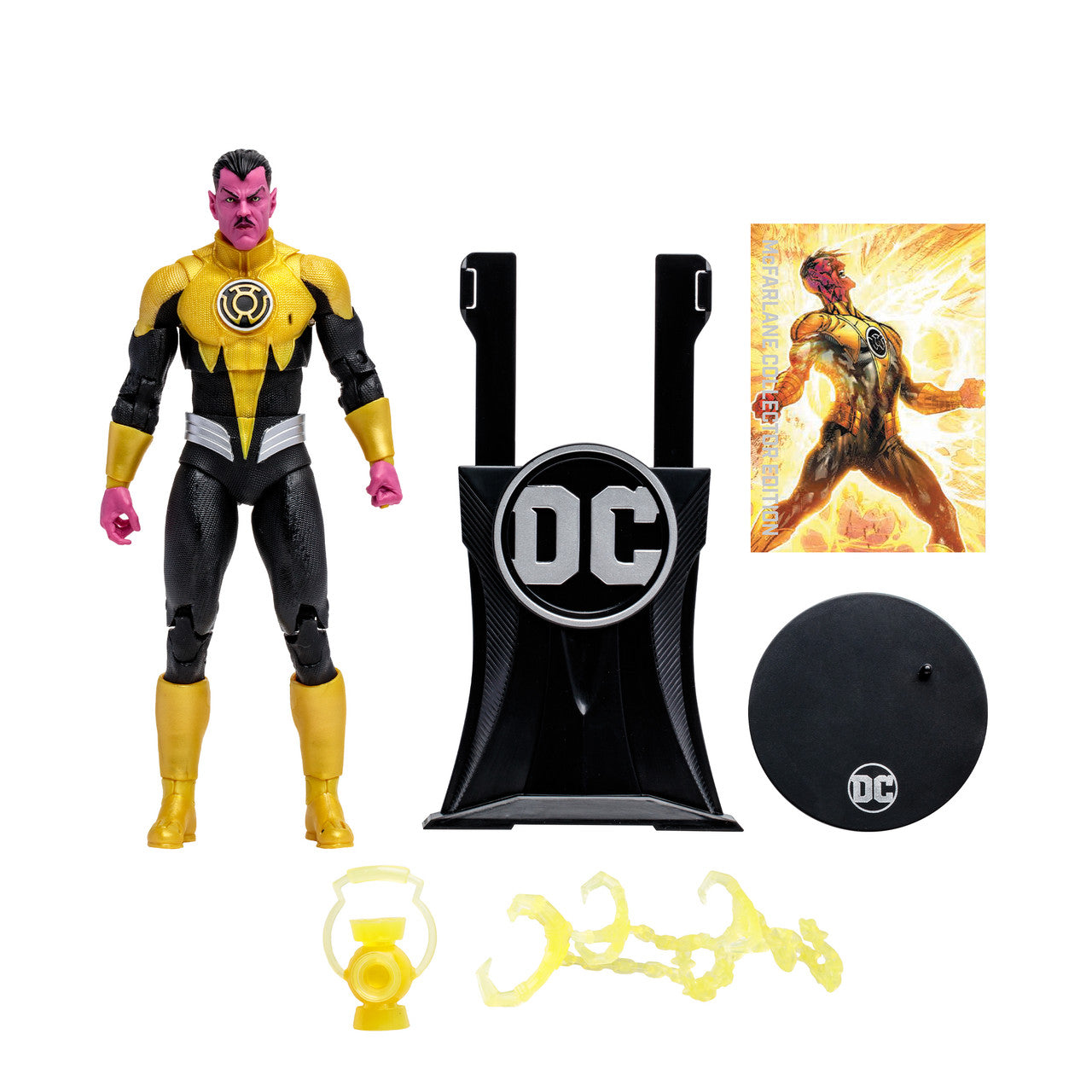 McFarlane Toys Sinestro (Sinestro Corps Wars) McFarlane Collector Edition 7" Figure