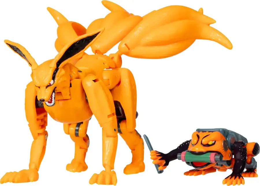 Collaborative Naruto Shippuden x Transformers Kurama and Gamakichi