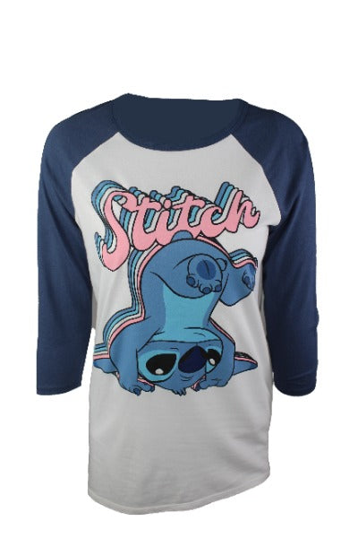 Disney Lilo and Stitch Tumble Raglan T-Shirt