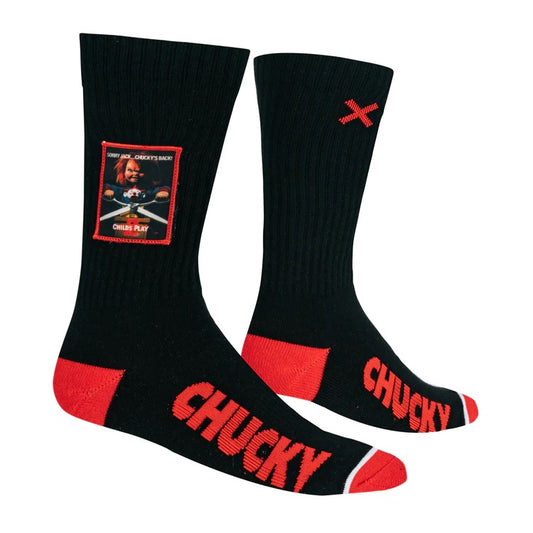 Chucky Patch Crew Socks